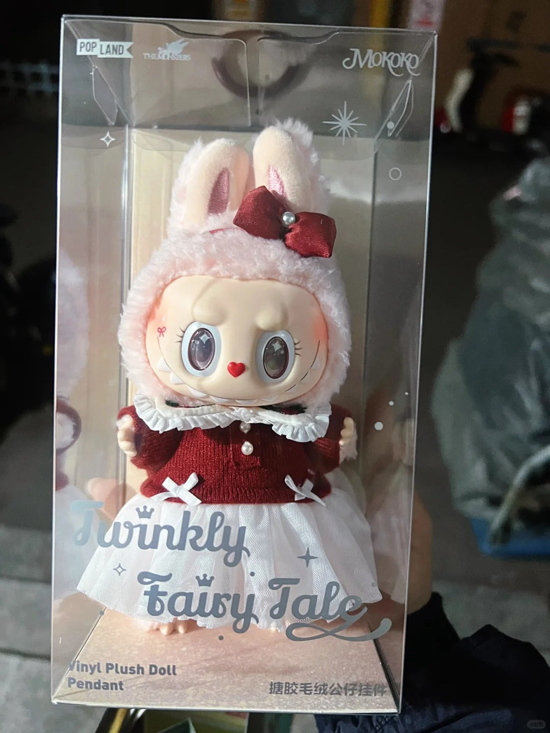 POP LAND-MOKOKO Twinkly Fairy Tale Vinyl Plush Doll Pendant Xmas Gift!!